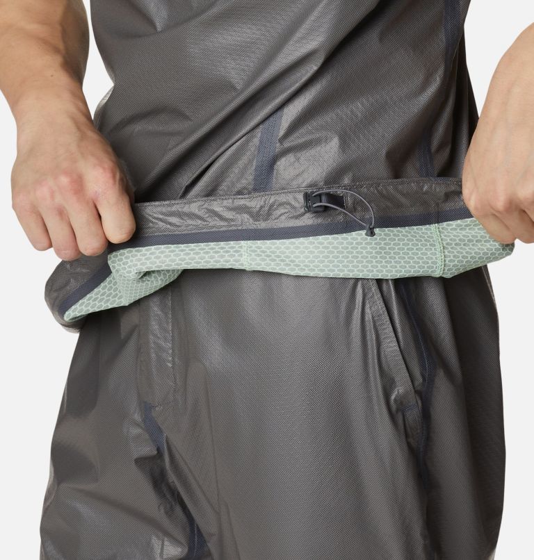Men's OutDry Extreme Mesh Half Zip Golf Shirt, Color: City Grey, Key West, image 6