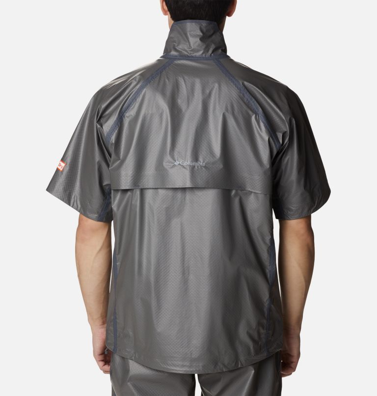 Men's OutDry Extreme Mesh Half Zip Golf Shirt, Color: City Grey, Key West, image 2