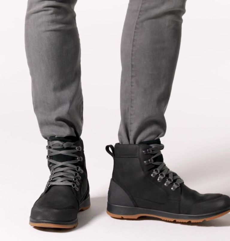 Thumbnail: Men's Ankeny II Mid Boot, Color: Black, Coal, image 2