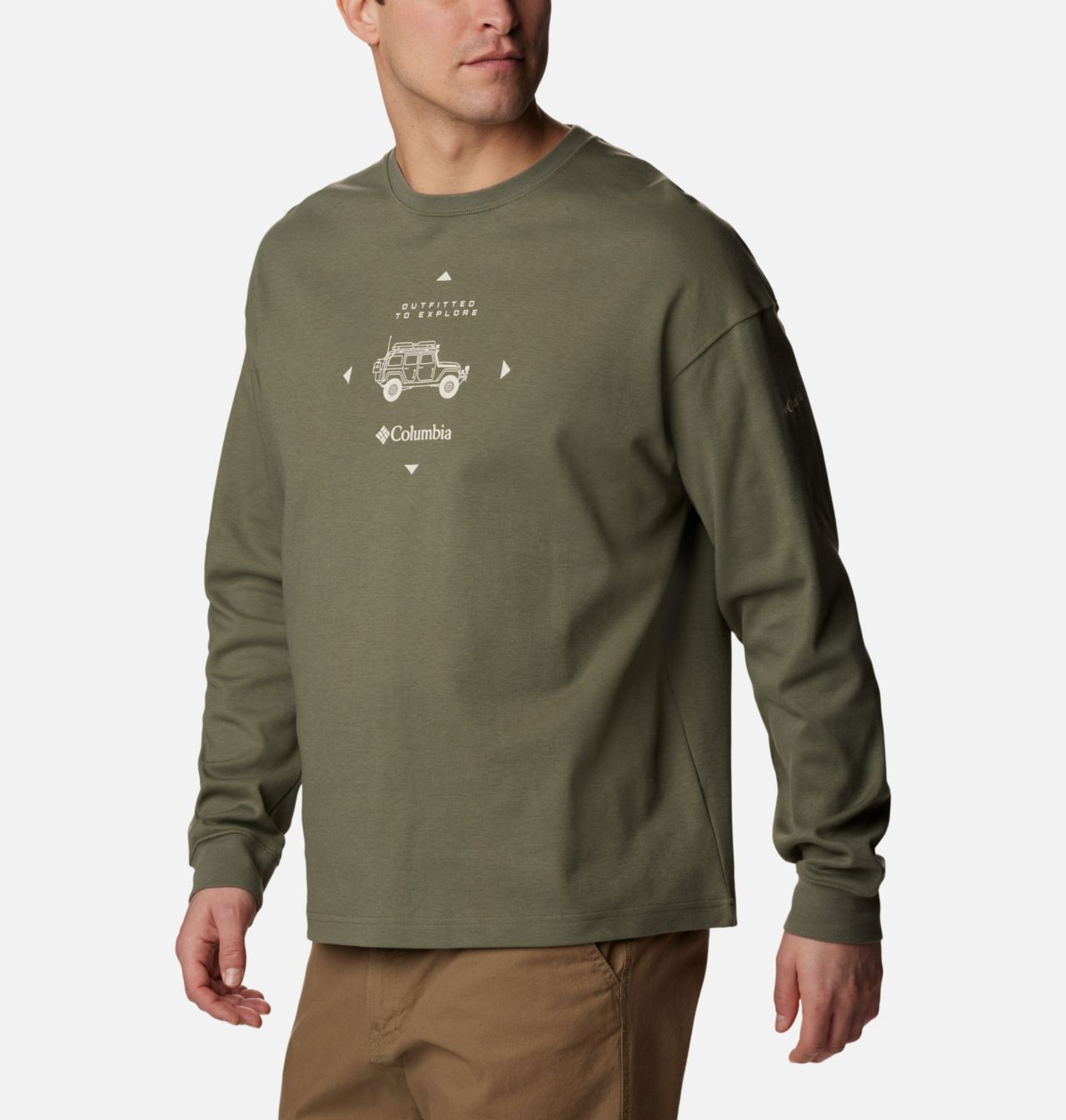 Men's Duxbery™ Relaxed Long Sleeve T-Shirt - Tall 5