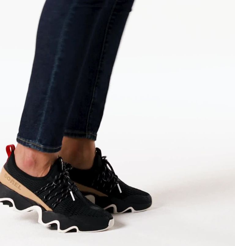 Chaussure de sport à lacets Kinetic Impact II pour femme, Color: Black, Sea Salt