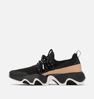 Women's Kinetic Impact II Lace Sneaker, Color: Black, Honest Beige, image 8