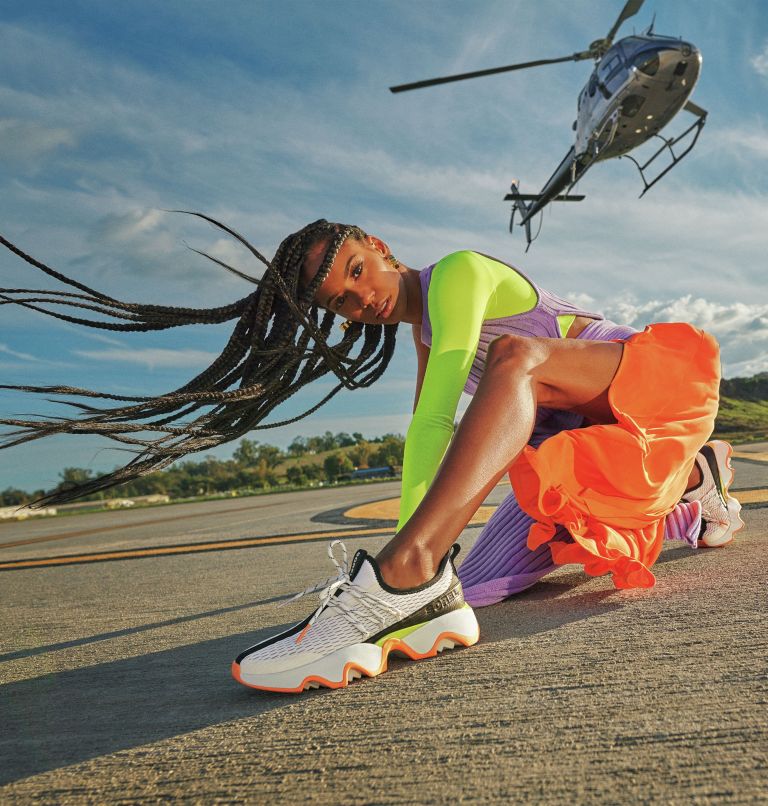 Thumbnail: Chaussure de sport à lacets Kinetic Impact II pour femme, Color: Sea Salt, Koi, image 11