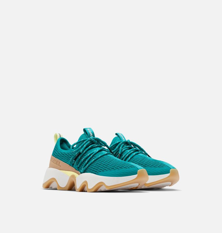 KINETIC Impact II Lace Women's Sneaker, Color: Teal Chloride, Sea Salt, image 2