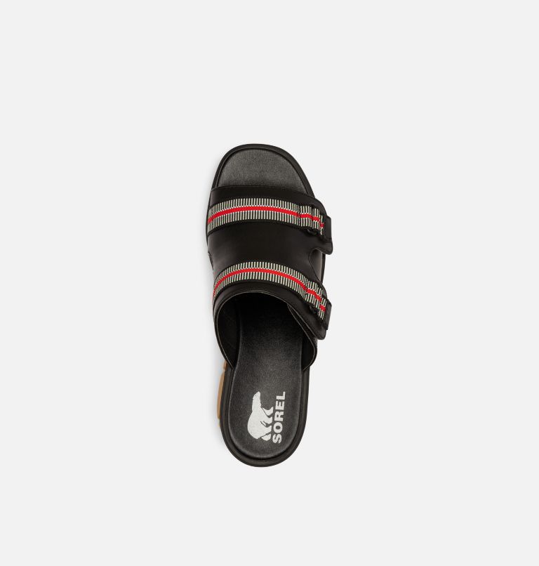 Sandale compensée à lacets avec un revêtement en jute Joanie III pour femme, Color: Black, Gum 17, image 5