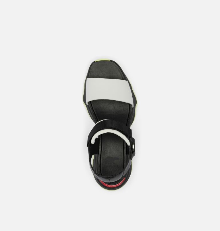KINETIC Impact Y-Strap High Women's Wedge Sandal, Color: Black, Jet, image 5