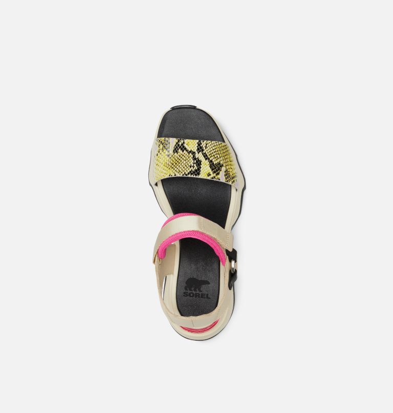 KINETIC� IMPACT Y-STRAP HIGH SANDAL | 165 | 12, Color: Bleached Ceramic, Fuchsia Fizz, image 5