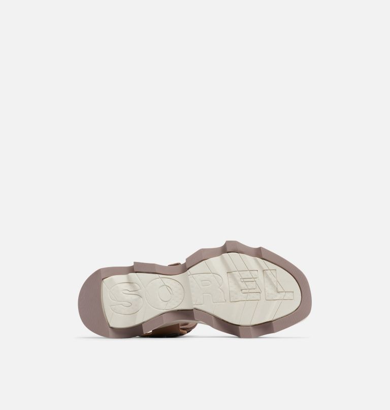 Women's Kinetic Impact Y-Strap High Sandal, Color: Honest Beige, Chalk, image 6