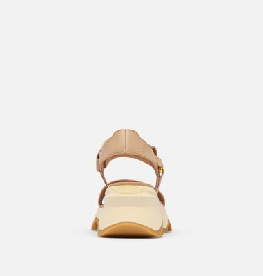 Sandalia alta Kinetic Impact Y-Strap para mujer, Color: Honest Beige, Honey White, image 3