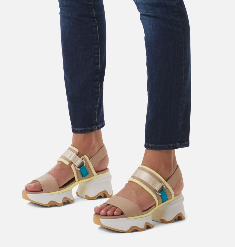 Women's Kinetic Impact Slingback Heel Sandal, Color: Honest Beige, Gum 16, image 7