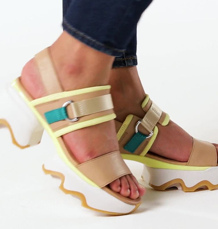 Women's Kinetic Impact Slingback Heel Sandal, Color: Honest Beige, Gum 16