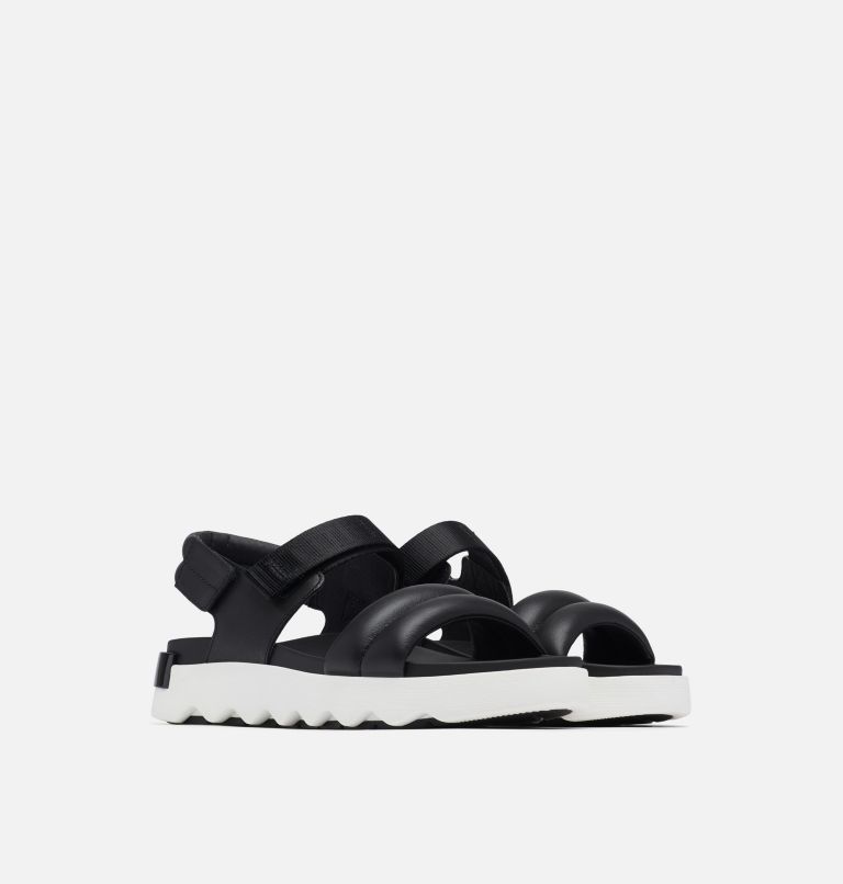 Women's Viibe Sandal, Color: Black, Sea Salt, image 2