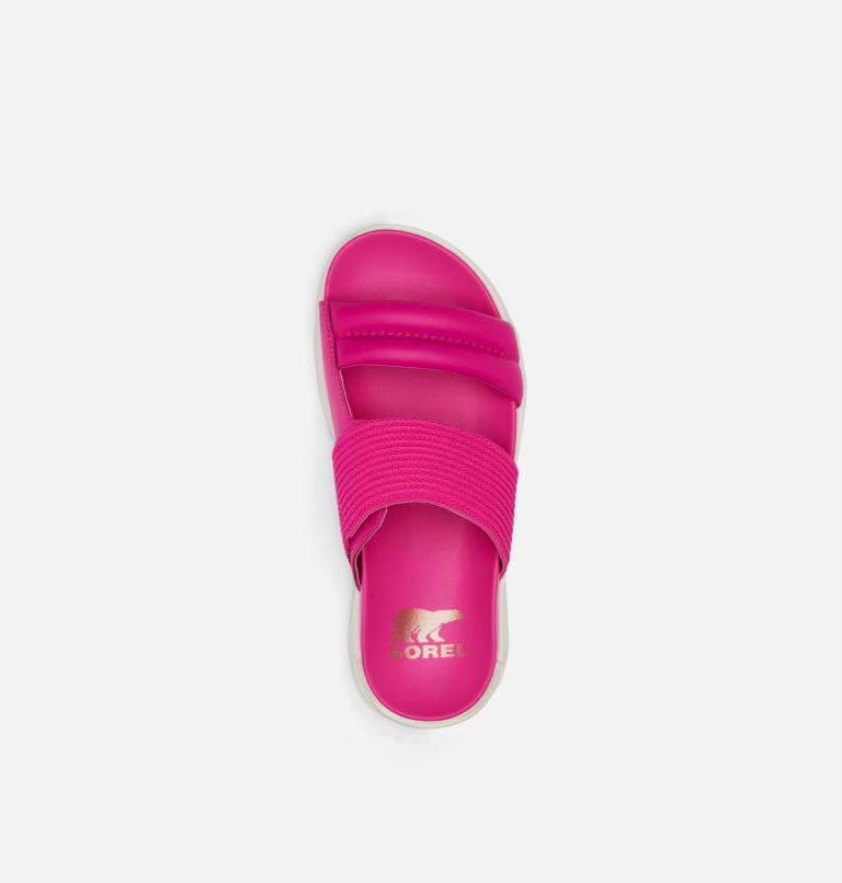 Thumbnail: Women's VIIBE Slide Sandal, Color: Fuchsia Fizz, Sea Salt, image 5