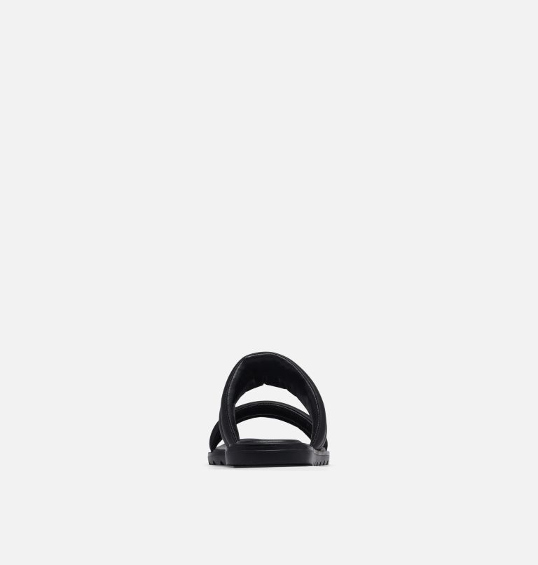 Women's Ella II Puff Slide, Color: Black, Sea Salt, image 3