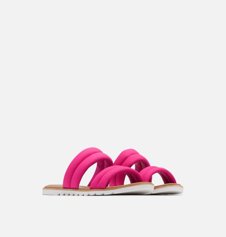 ELLA� II PUFF SLIDE | 650 | 10, Color: Fuchsia Fizz, Sea Salt, image 2