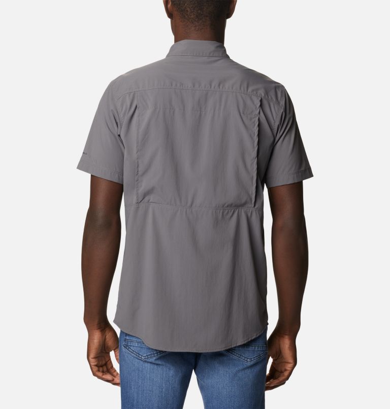 Thumbnail: Men’s Newton Ridge II Short Sleeve Shirt, Color: City Grey, image 2
