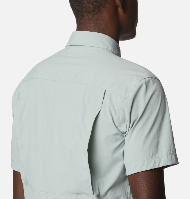 Men's Newton Ridge II Short Sleeve Shirt, Color: Niagara, image 5
