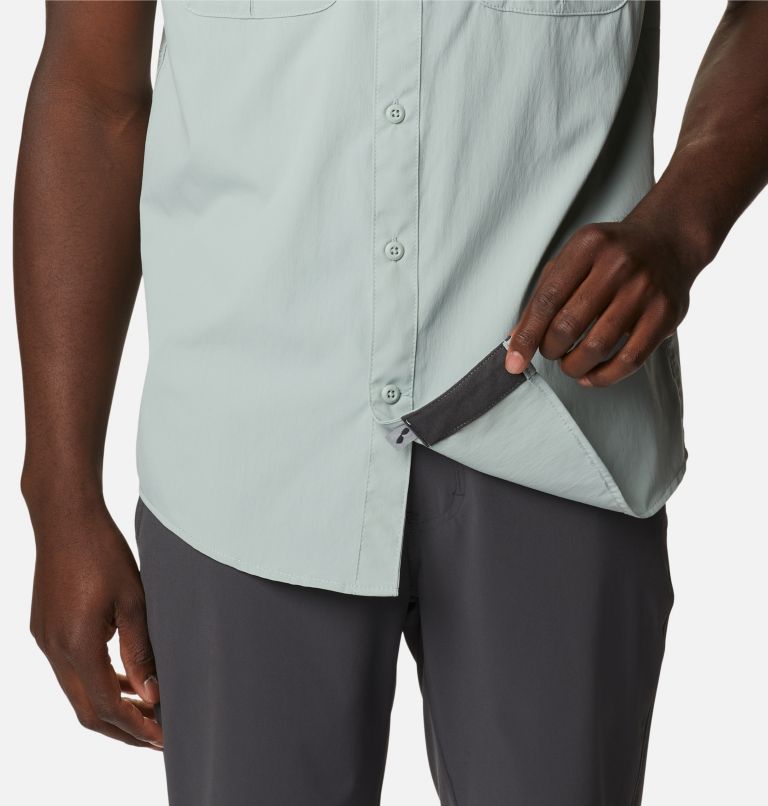 Thumbnail: Men's Newton Ridge II Short Sleeve Shirt, Color: Niagara, image 6