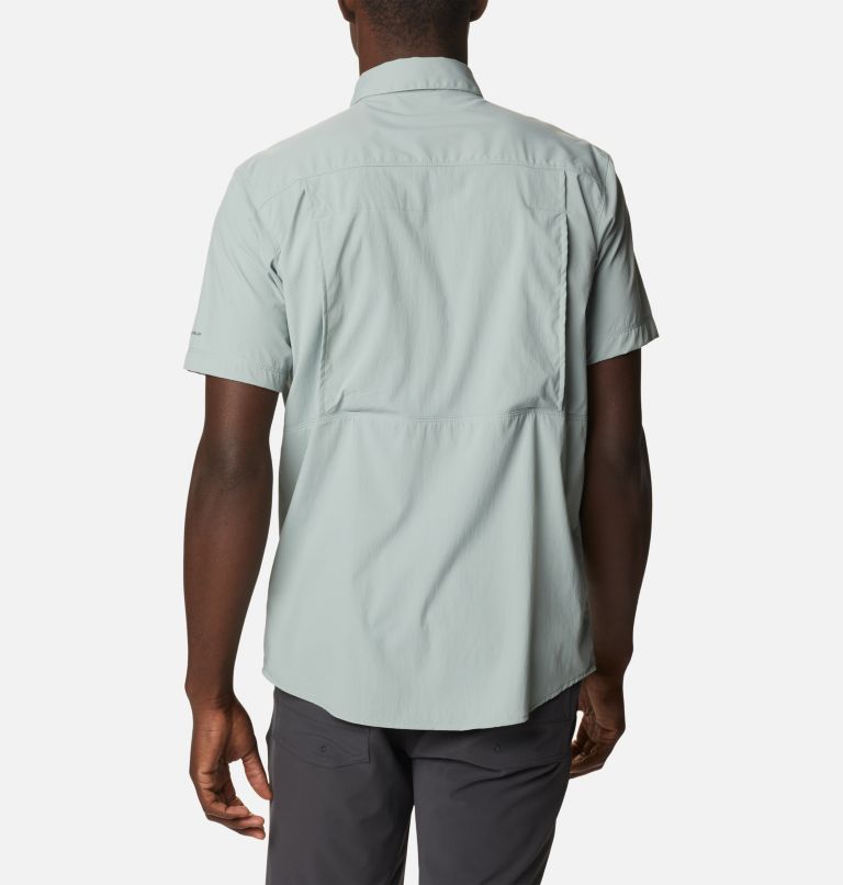 Men's Newton Ridge II Short Sleeve Shirt, Color: Niagara, image 2