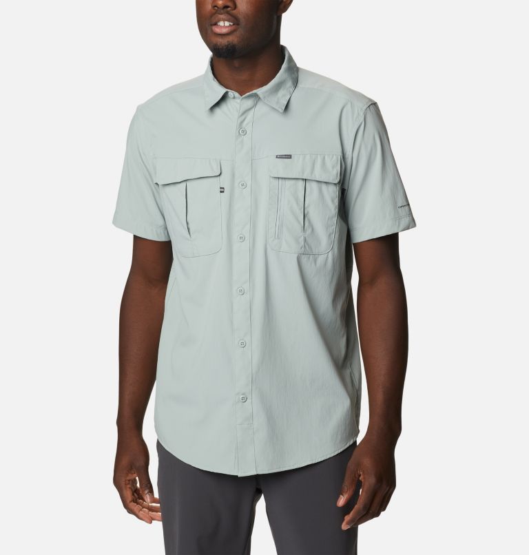 Thumbnail: Men's Newton Ridge II Short Sleeve Shirt, Color: Niagara, image 1