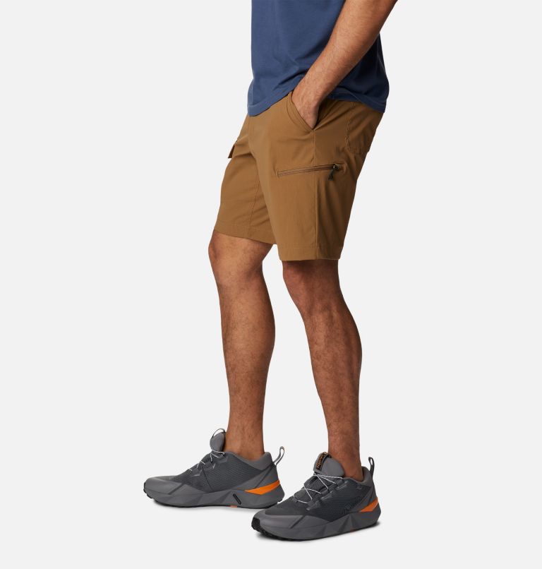 Thumbnail: Men's Newton Ridge II Shorts, Color: Delta, image 3