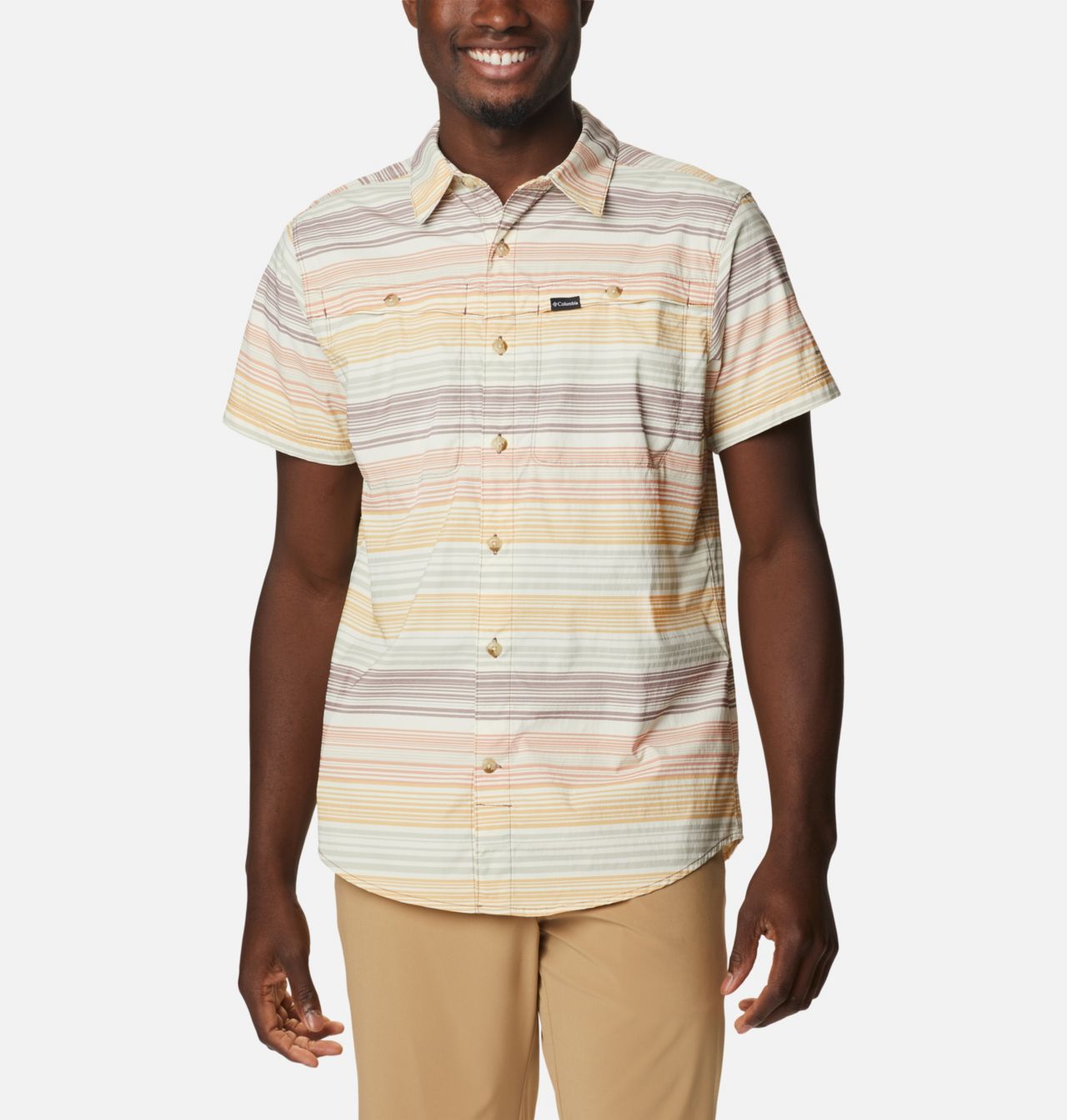 Men's Newton Ridge™ Plaid Short Sleeve Shirt 1