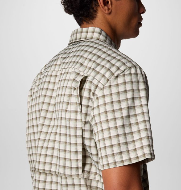 Men's Silver Ridge Utility Lite Novelty Short Sleeve Shirt, Color: Safari Pulaski Plaid, image 6