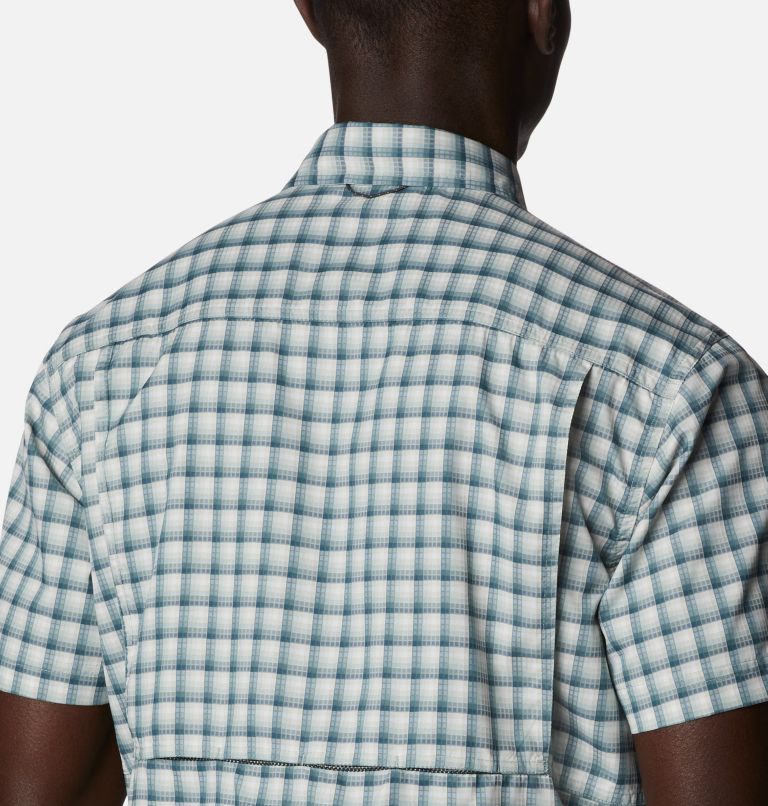 Men's Silver Ridge Utility Short Sleeve Shirt, Color: Niagara Pulaski Plaid, image 5