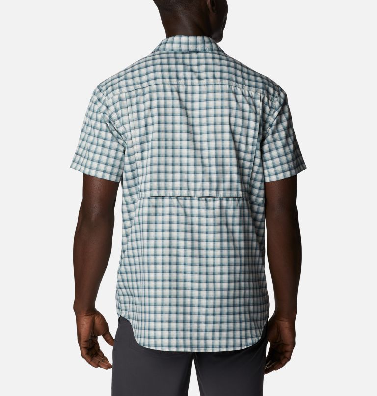 Men's Silver Ridge Utility Short Sleeve Shirt, Color: Niagara Pulaski Plaid, image 2