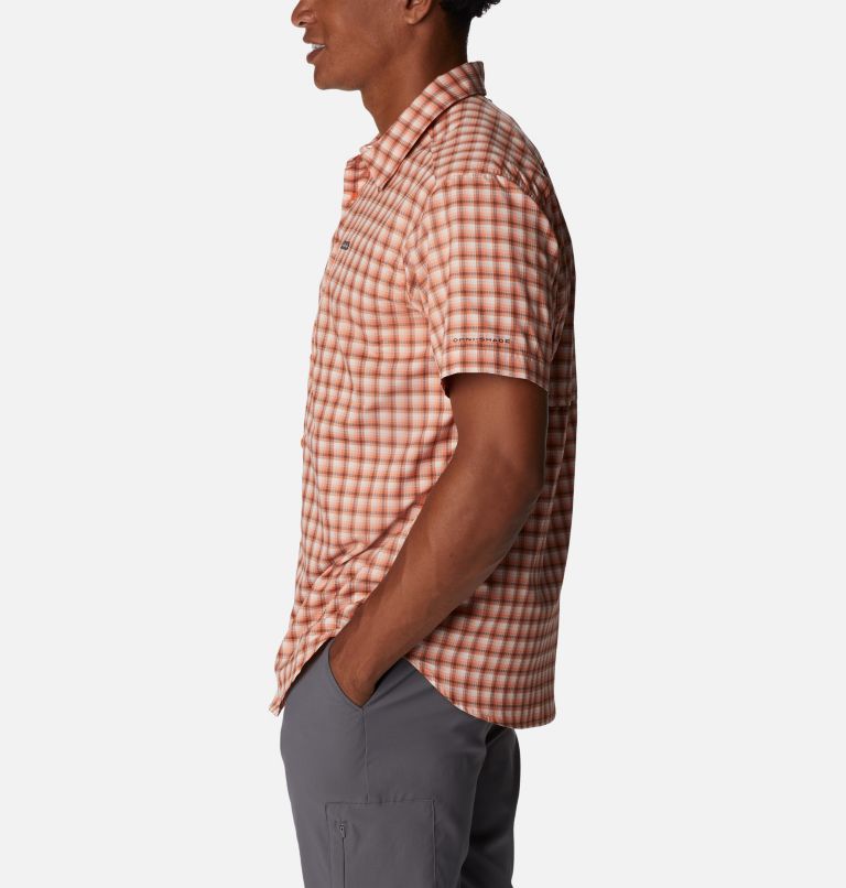 Silver Ridge Utility Lite Novelty SS | 849 | M, Color: Desert Orange Pulaski Plaid, image 3