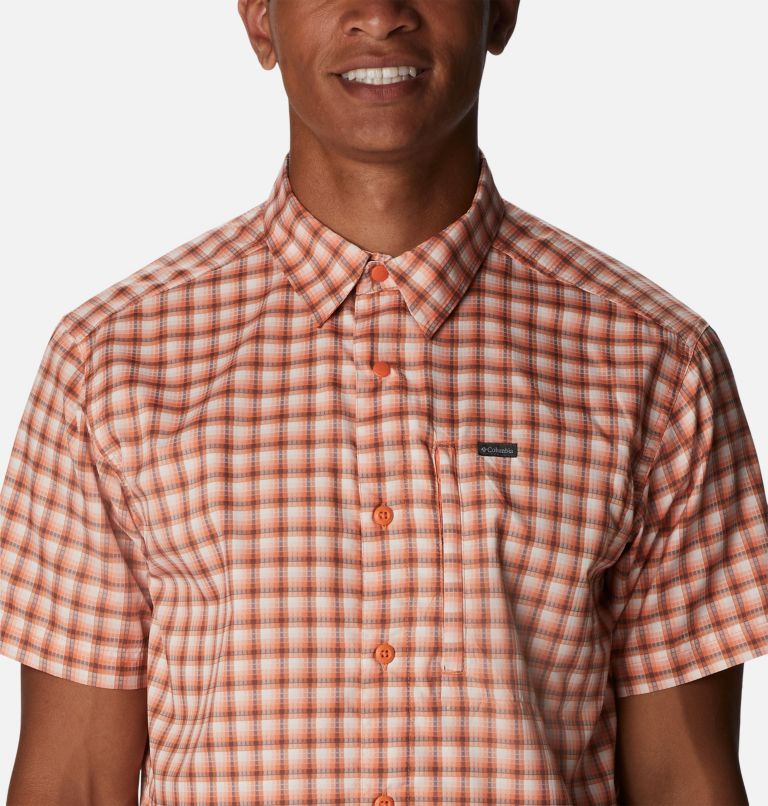 Silver Ridge Utility Lite Novelty SS | 849 | M, Color: Desert Orange Pulaski Plaid, image 4