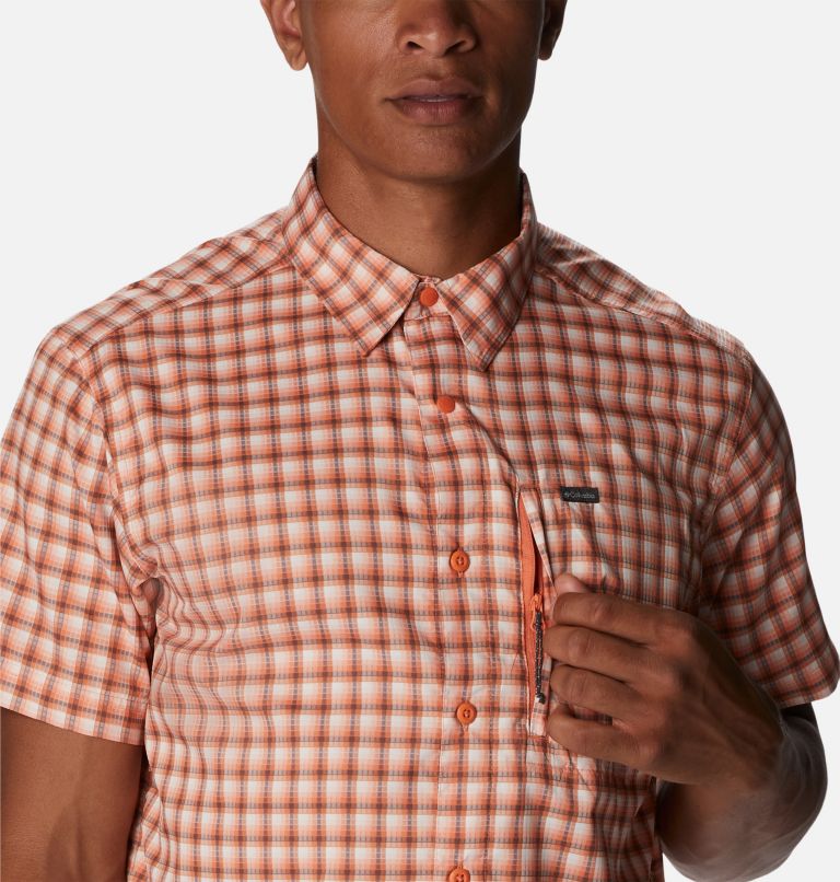 Silver Ridge Utility Lite Novelty SS | 849 | M, Color: Desert Orange Pulaski Plaid, image 6