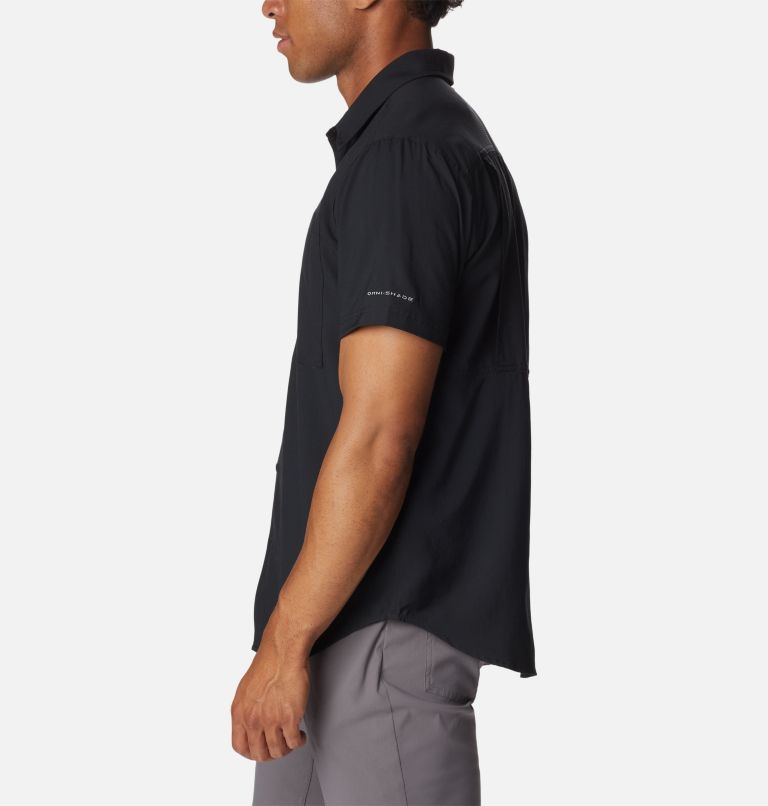 Thumbnail: Men's Silver Ridge Utility Lite Short Sleeve Shirt – Tall, Color: Black, image 3