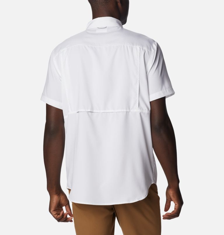 Thumbnail: Men's Silver Ridge Utility Lite Short Sleeve Shirt – Tall, Color: White, image 2