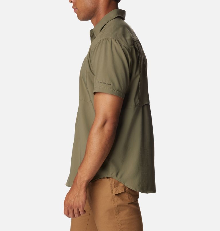 Men's Silver Ridge UtilityLite Short Sleeve Shirt, Color: Stone Green, image 3