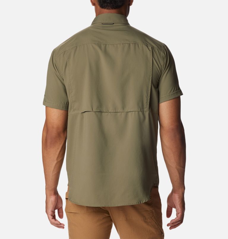 Men's Silver Ridge Utility Lite Short Sleeve Shirt – Tall, Color: Stone Green, image 2