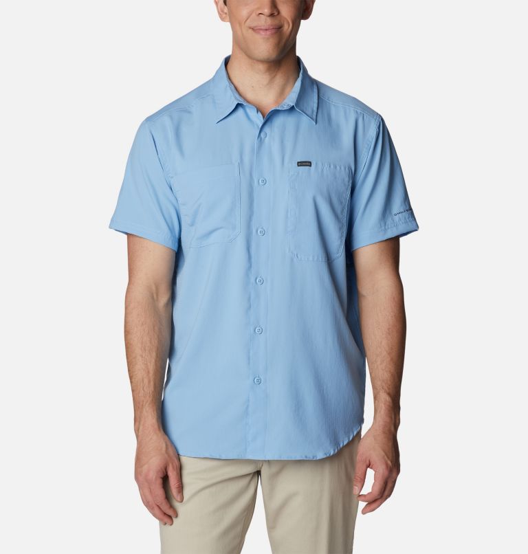 Men's Silver Ridge Utility Lite Short Sleeve Shirt – Tall, Color: Jet Stream, image 1