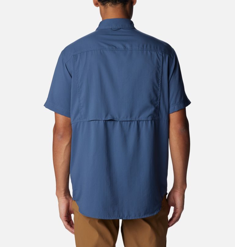 Men's Silver Ridge Utility Lite Short Sleeve Shirt, Color: Dark Mountain, image 2