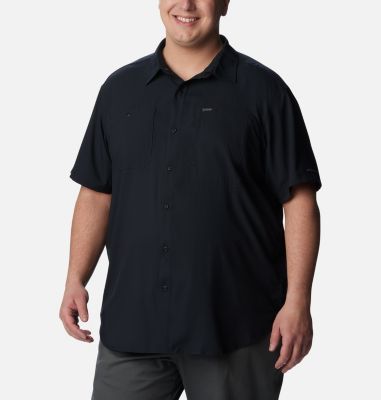 Magellan Solid Big & Tall Casual Button-Down Shirts for Men for