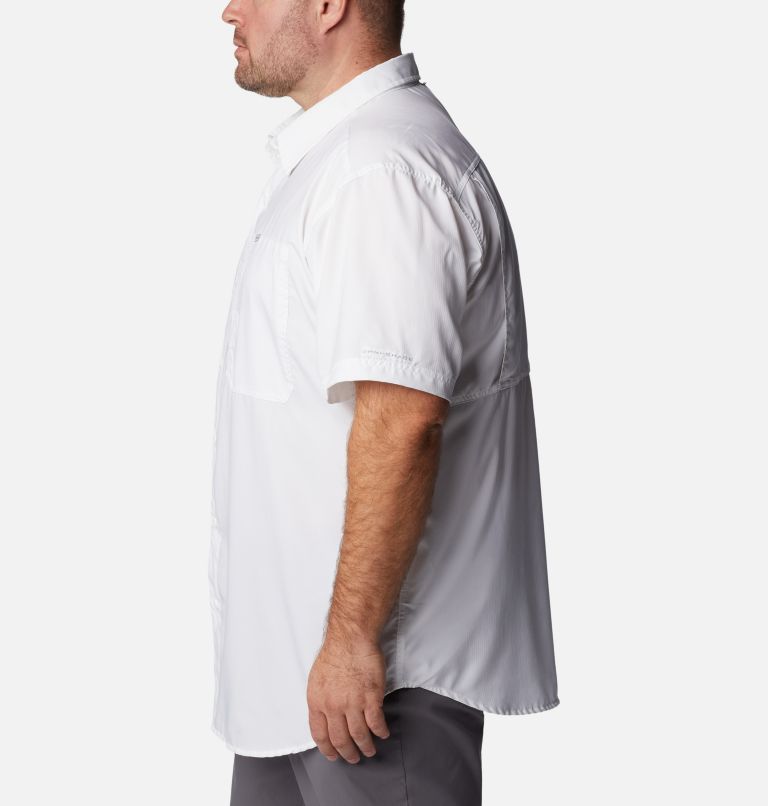 Men's Silver Ridge Utility Lite Short Sleeve Shirt – Big, Color: White, image 3