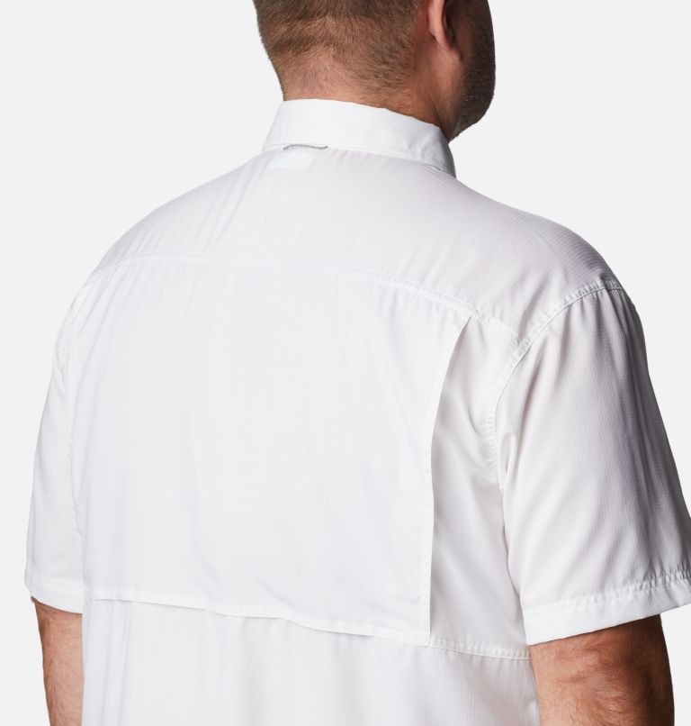 Men's Silver Ridge Utility Lite Short Sleeve Shirt - Extended size, Color: White, image 5