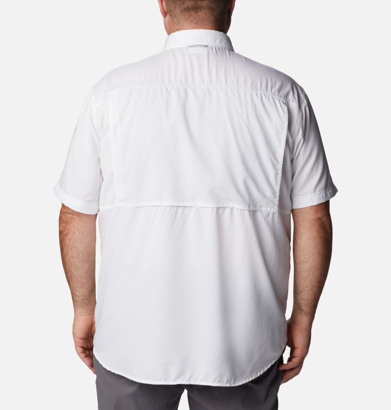 Men's Silver Ridge Utility Lite Short Sleeve Shirt - Extended size, Color: White, image 2