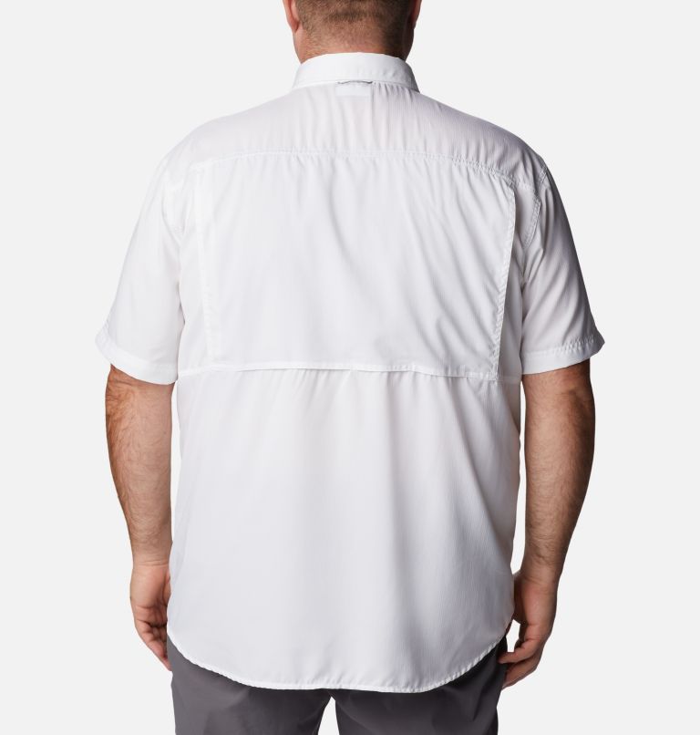 Thumbnail: Men's Silver Ridge Utility Lite Short Sleeve Shirt – Big, Color: White, image 2