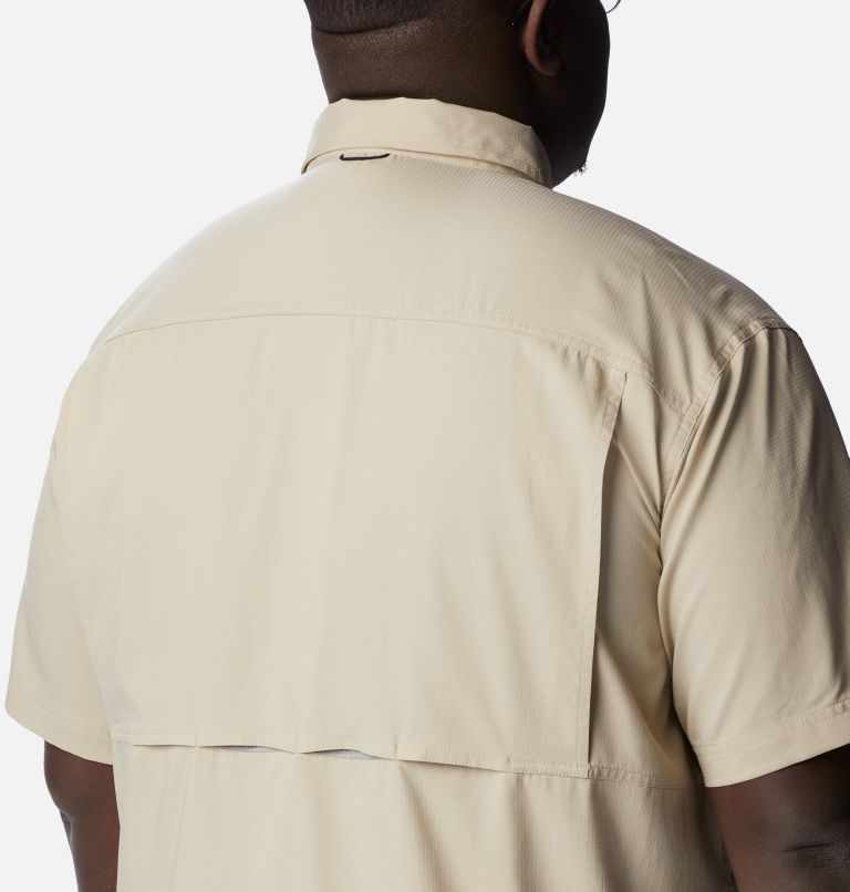 Thumbnail: Men's Silver Ridge Utility Lite Short Sleeve Shirt - Extended size, Color: Ancient Fossil, image 5