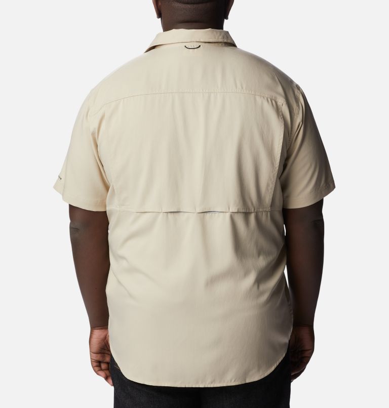 Men's Silver Ridge Utility Lite Short Sleeve Shirt - Extended size, Color: Ancient Fossil, image 2
