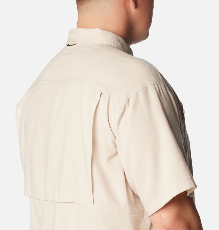 Thumbnail: Men's Silver Ridge Utility Lite Short Sleeve Shirt – Big, Color: Dark Stone, image 6