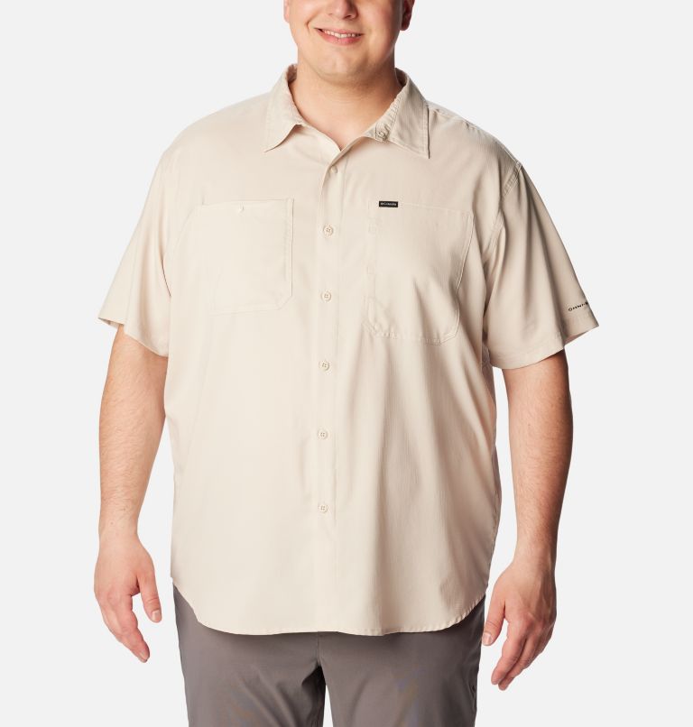 Thumbnail: Men's Silver Ridge Utility Lite Short Sleeve Shirt – Big, Color: Dark Stone, image 1