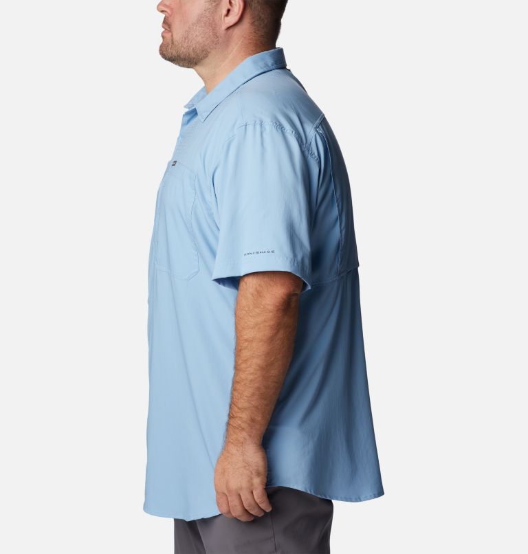 Men's Silver Ridge Utility Lite Short Sleeve Shirt – Big, Color: Jet Stream, image 3