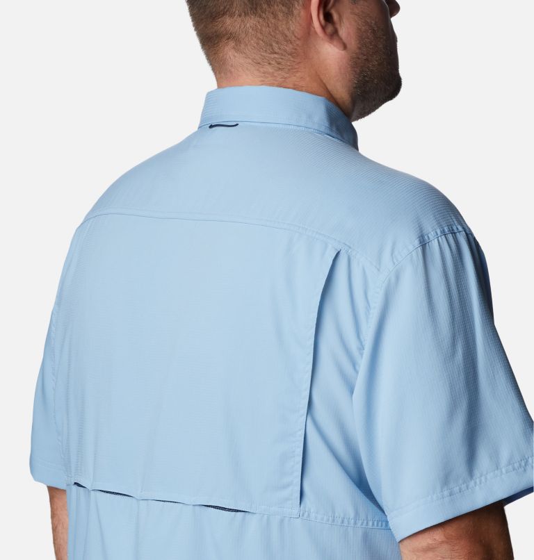 Men's Silver Ridge Utility Lite Short Sleeve Shirt – Big, Color: Jet Stream, image 5