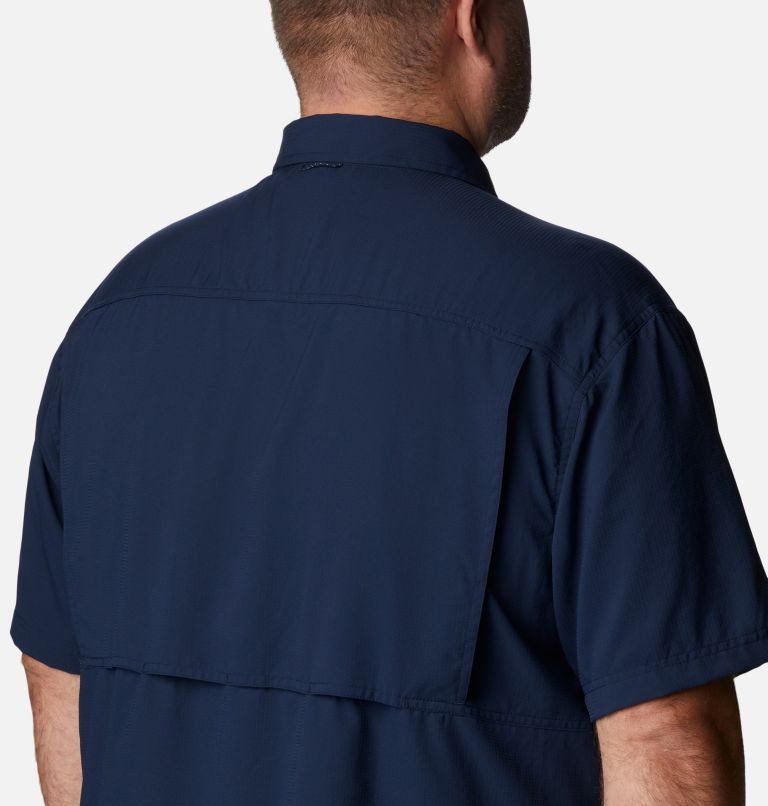 Men's Silver Ridge Utility Lite Short Sleeve Shirt - Extended size, Color: Collegiate Navy, image 5